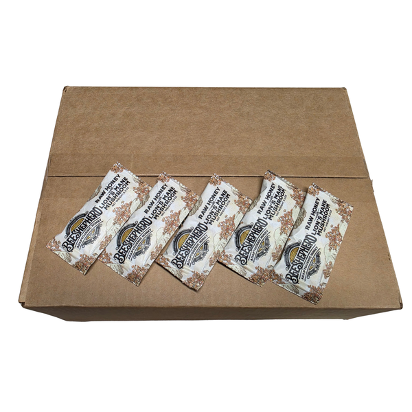 Lion's Mane Mushroom Honey Packets – 200 Count Case